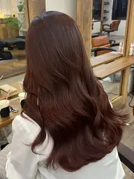 【卒業生必見👀✨】ブリーチなしダブルカラー+艶々潤いトリートメント