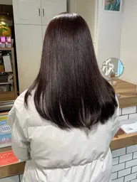 〈 梅雨対策/朝ラク 〉前髪縮毛矯正➕カット