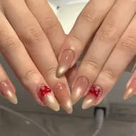 うるうる🧊マグネットネイル