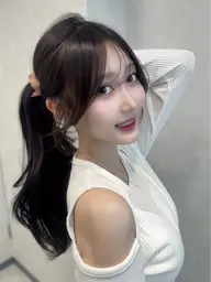 《お悩み解決メニュー👀》前髪カット+スタイリング