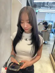 💕新規限定💕インナーカラー🎀/イヤリングカラー/うる艶トリートメント付き💕