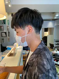 【スッキリ目が好きなメンズ】men's short cut