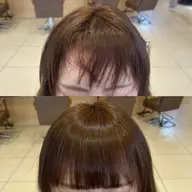 前髪の分かれ癖や浮き癖をなおす👀クロスパーマ！！全体カット込💇🏻‍♀️