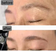 ハリウッドブロウリフト(眉癖改善パーマ)✴︎WAX脱毛•メイクレクチャー付き