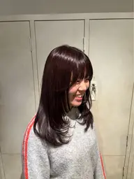 カット✂️➕艶カラー🎀➕システムトリートメント✨