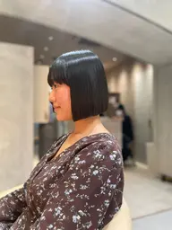 🍒顔周りの癖が気になる方へ🍒 🌱前髪縮毛矯正＋高級トリートメント🌱  ※相談次第で全体縮毛矯正に変更可能です🌼