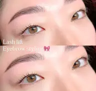 【同日施術セットメニュー💫】美眉スタイリング＋まつげパーマ🪽