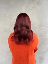 ブリーチなしワンカラー🌸（シャンプー➕ブロー込み）※カットなし