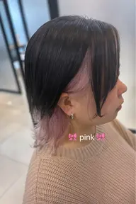 ワンカラー + インナーカラー