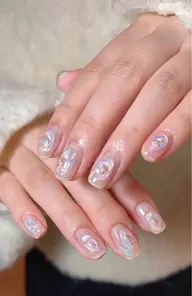 💅ミラーネイル定額デザイン+甘皮ケア+保湿オイル