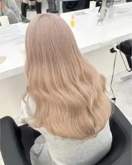 💍イメチェンしたい方必見！💍ケアブリーチありダブルカラーで作るミルクティー🩶