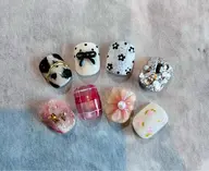 フット♡親指ワンポイントデザイン♡【オフ.ケア込み】