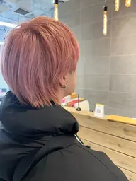 【新規限定MEN'Sクーポン🏁】✨ブリーチ1回✨カット+Wカラー(ケアブリーチ変更OK✨でダメージ最小限）