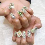 【🌟期間限定🌟】hand Special アートし放題(有料パーツ含む)＋10本長さだし✨