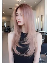 【ブリーチ毛をしなやかに❣️】髪質改善/縮毛矯正+補強剤+極潤TR(10代20代30代40代50代60代/学生)