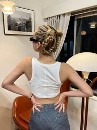 ブレイズ/コーンロウ/ヘアアレンジ⚠︎お値段時間はスタイルによって異なります。