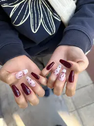 大人気!!生活応援ネイル📣（お好きなデザイン4本）Wｹｱ付💧メンズ◎長いだし◎