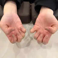 オフなしワンカラー🩵 （パラジェル使用）（ウォーターケア付き）（現金のみ）