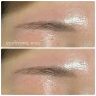 🫧アイブロウwax脱毛【メンズ大歓迎】　（メイクなし）