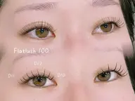 【3月限定】フラットラッシュ80本