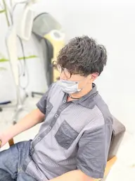 カット➕ツイストスパイラルパーマ