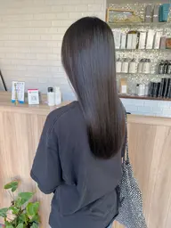 カット＋ノンダメージカラー（ブリーチなし）