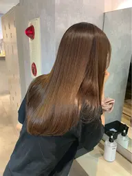 【大人気メニュー】髪質改善シスキュアストレート + cut