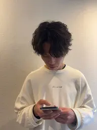 ＜トレンド今話題の＞メンズカット＋【クラウドパーマ】