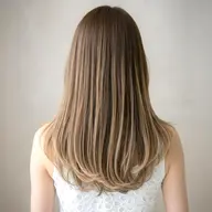 カット+バレイヤージュ+全体カラー+選べるトリートメント