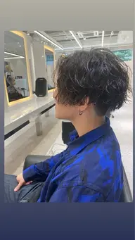 ◾︎ご新規様限定◾︎ 差をつけるなら❤️🔥波巻きパーマ❤️🔥カット+波巻き+内部補修+地肌ケアバブル