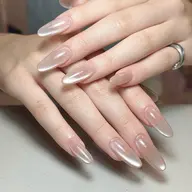 チップ長さだしフラッシュネイルorマグネットネイルorミラーネイル