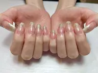 初回オフ無料💫ラメグラデーション💫※持ち込みアートは対象外です※根元クリアのみ