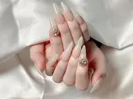 【4月限定★チップ長さだし】ワンカラーor ラメグラ♪¥8980