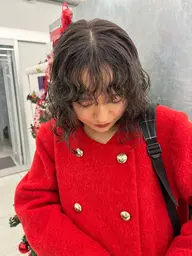 【🐾ボブパーマ🐾】カット＋ナチュラルパーマ＋3ステップシステムトリートメント✨アンニュイ/パーマ/ボブパーマ