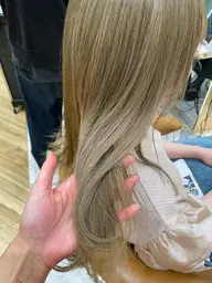 人気No.2🌈イルミナより色持ち発色透明感🫧N.カラー&小顔カット&スチームtr