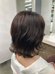 前髪縮毛矯正or前髪パーマ＋前髪カット