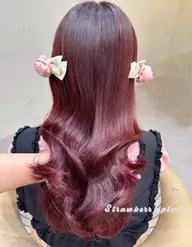 カット+ブリーチなしダブルカラー+最高峰オージュアトリートメント+ナノバブル🤍🎀