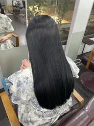 🩵【さら艶✨】カラー＋髪質改善トリートメント¥10000