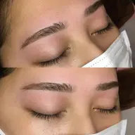 眉毛デザイン+顔ワックス脱毛