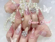 🐣スカルプ長さだし+持込デザイン(時間内でデザイン、パーツ10本まで）