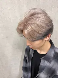 1日3名様限定🔥メンズカット+ブリーチ+フルカラー+トリートメント