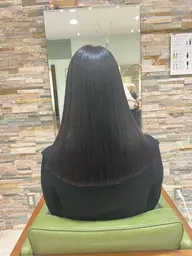 カット+リタッチ縮毛矯正🧴✨
