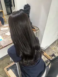 【✨🧡2月限定価格🧡✨】ブリーチなしワンカラー+艶髪トリートメント✨️