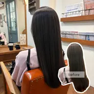 【今より暗くしたい方】🌟艶カラー➕エプレトリートメント