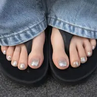 【ご新規様限定】フットネイル ★ワンカラーorラメグラデーション（オフあり）