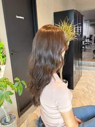 💙【✨カット+透明感カラー+オージュアトリートメント✨】