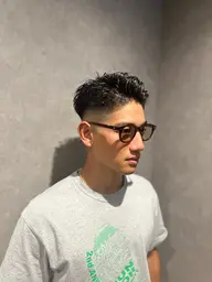 メンズカット　フェードスタイル