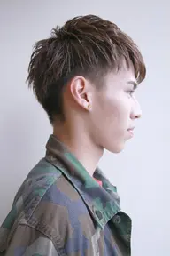 メンズカット + カラー + クイックスパTr