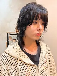 【💂♂️🐺メンズウルフカット✖️パーマ】