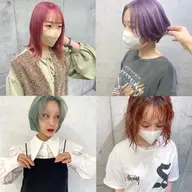 【土日クーポン⭐️】ダメージレス透明感🦋 イルミナカラー+高保湿トリートメント